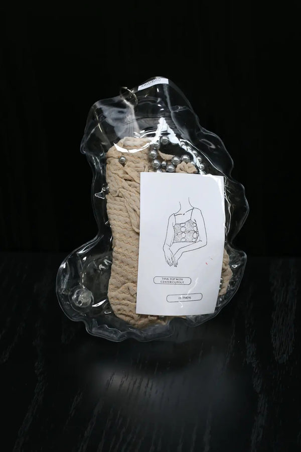 RUI R010-AW20 sleeveless camisole top oatmeal